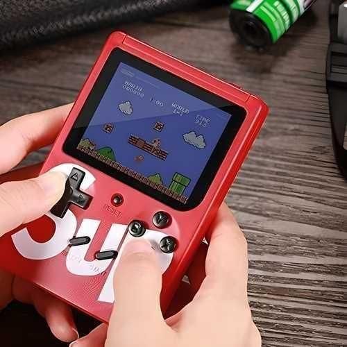 400 in 1 Sup Video Games Portable, Led Screen and USB Rechargeable, Handheld Console, Classic Retro Game Box