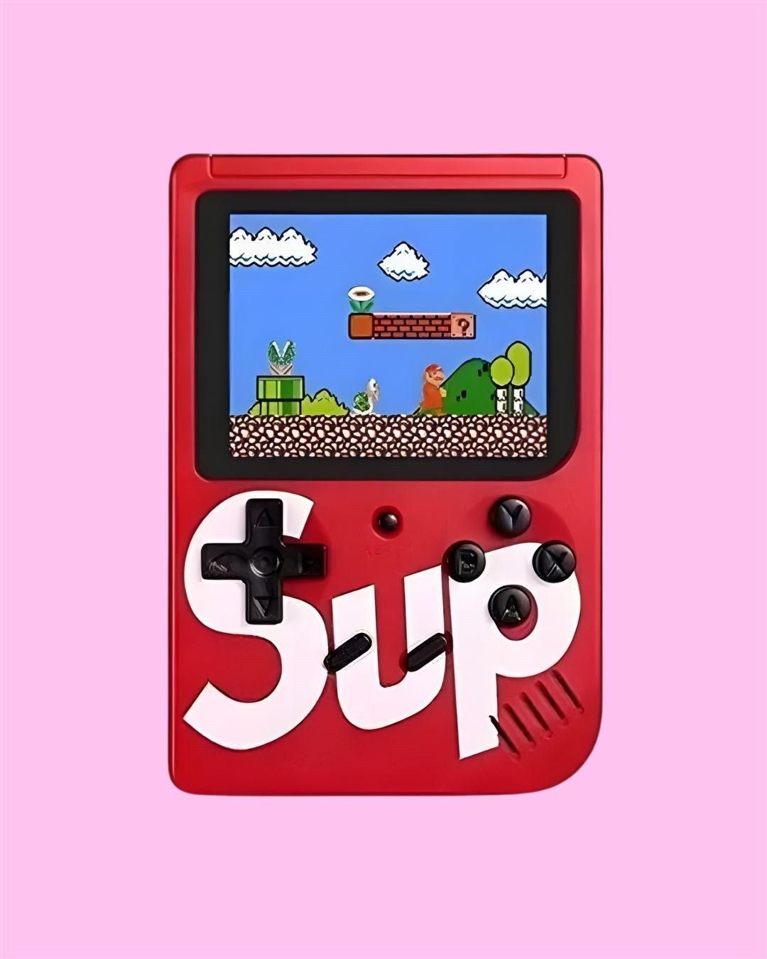 400 in 1 Sup Video Games Portable, Led Screen and USB Rechargeable, Handheld Console, Classic Retro Game Box